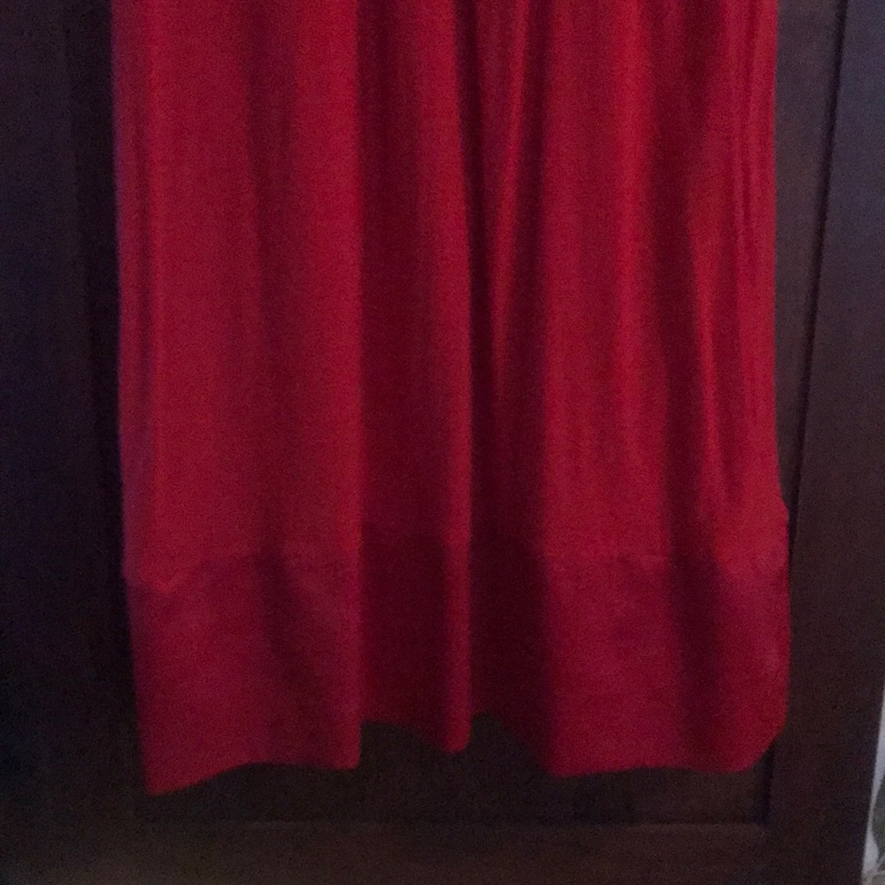 Express red knit dress with pockets - Picture 2 of 3